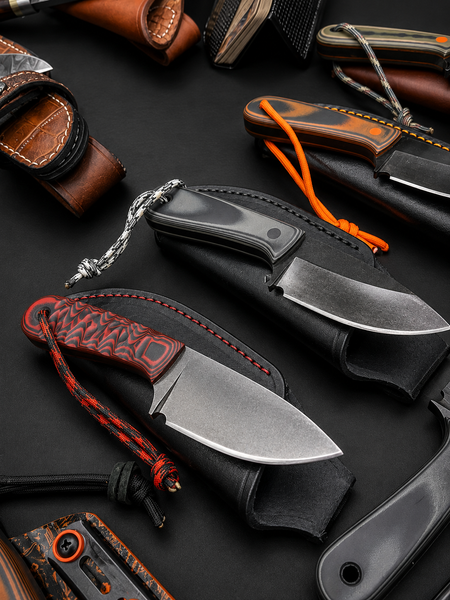 "Mini Hiker & EDC"  Fixed Blade Knife