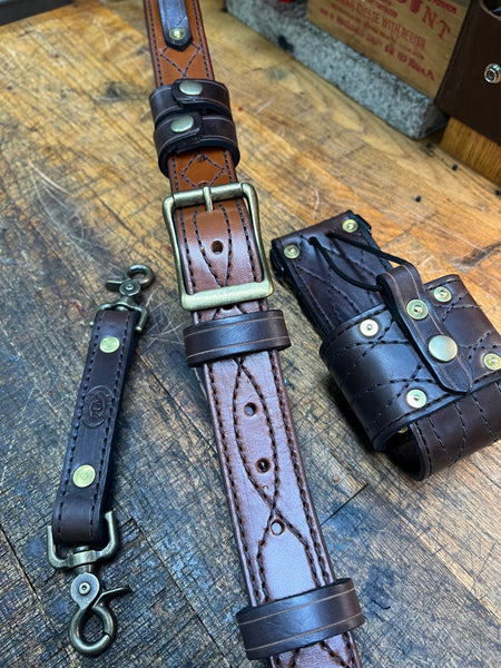 "GUNSLINGER" Ultra Premium Radio Strap Set