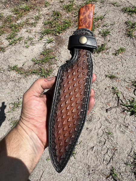 Custom Forged Hunter /Thuya Burl