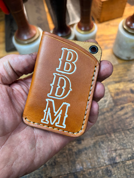 Leather Minimalist Card Wallet