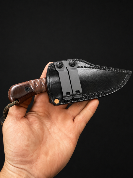 "Midnight Rider"" Fixed Blade SCOUT Carry Sheath / Medium