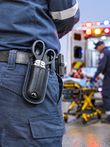 EMS Trauma Shear / Multi Tool Custom Combo Leather Sheath