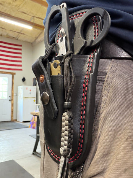 EMS Raptor Shear / Multi Tool Custom Combo Leather Sheath