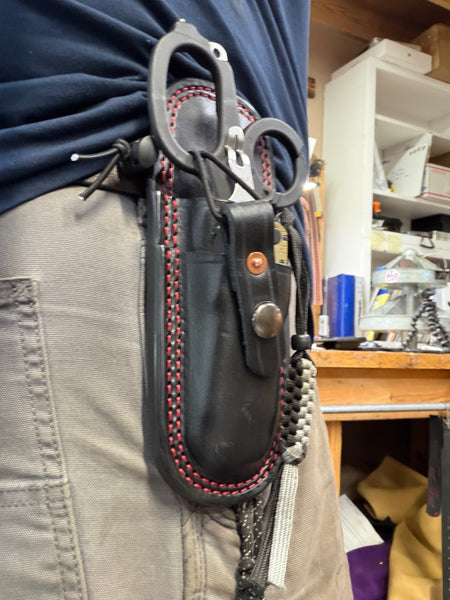 EMS Raptor Shear / Multi Tool Custom Combo Leather Sheath