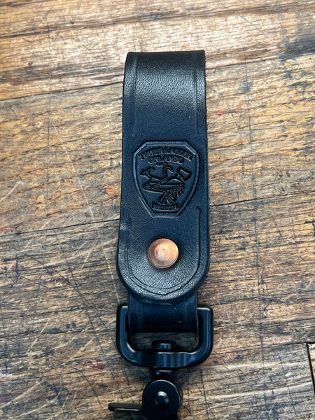 ORLANDO FIRE Leather Scissor Snap Key Lanyards