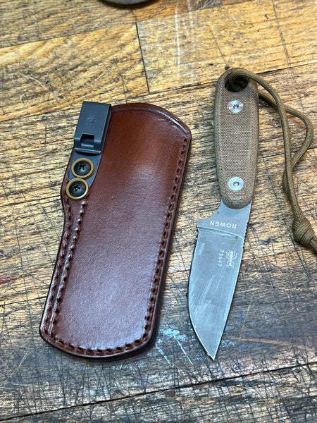 Fixed Blade Pocket Sheath (Small) CCC Side Clip