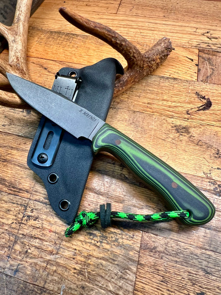 EDC / Hunter Knife ( Green & Black)
