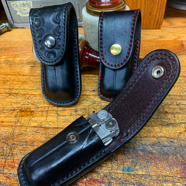 Multi Tool Custom Leather Case / Lined