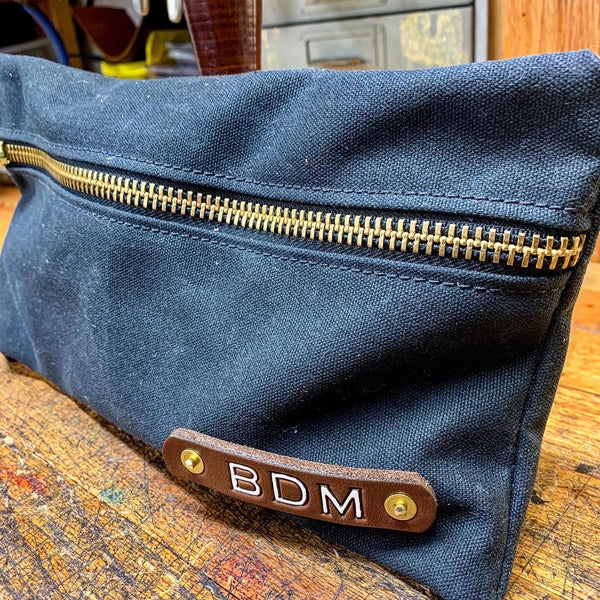 "The Cab Bag" Waxed Canvas Utility Bag