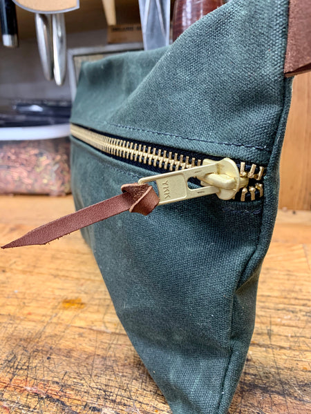 Leather Zipper Pulls and YKK Zippers