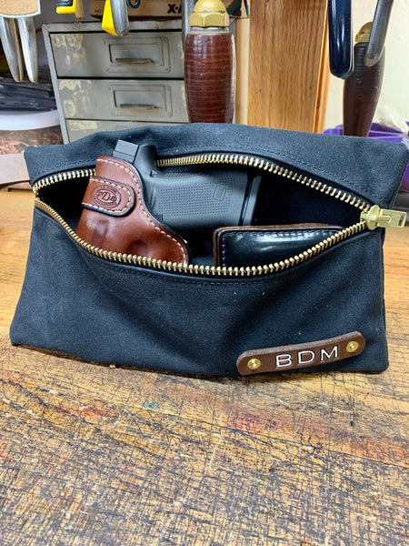 "The Cab Bag" Waxed Canvas Utility Bag