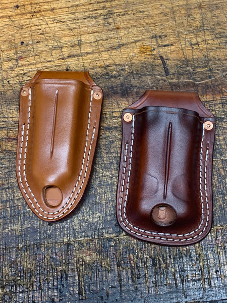 Multi Tool Custom Leather Case / Open Top Retention