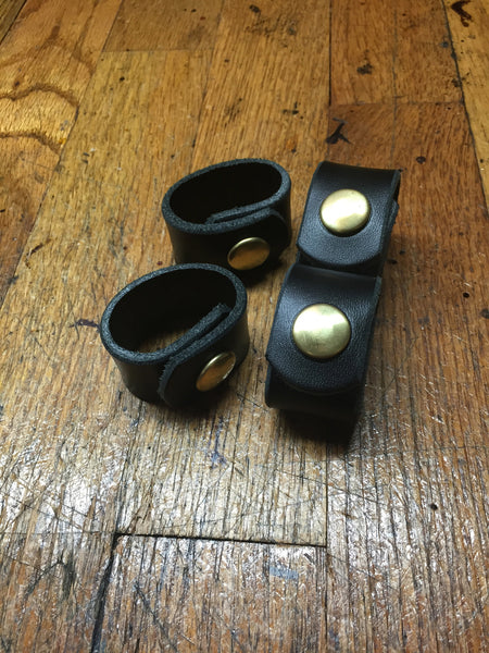 Leather Radio Strap Cord Keepers