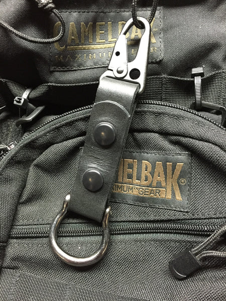 Blacked Out Utility Clip Lanyard / 2 Snap