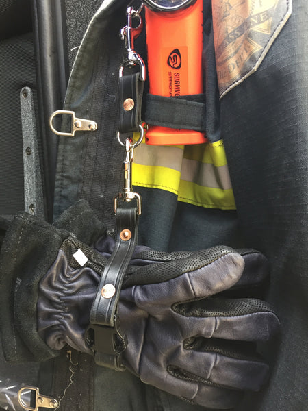 Quick Release Leather Glove Strap / Utility Strap with Matching Extensions