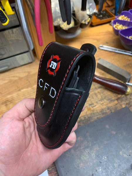 Leatherman Raptor Case with Flap Retention / Leather Lined