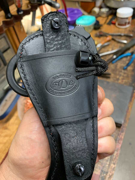 RaptorShear/ Open Position Leather Holster