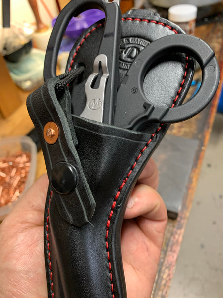 RaptorShear/ Open Position Leather Holster